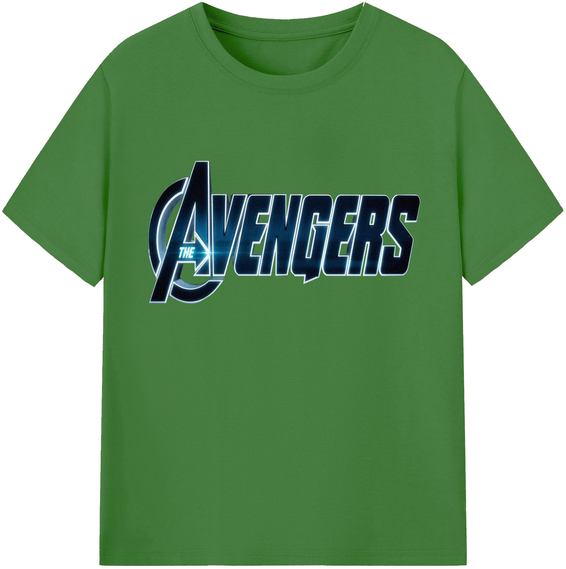 （画像用） アベンジャーズ The Avengers レディースカジュアルプリントTシャツ（綿100％）